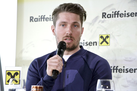Pressegespräch mit Marcel Hirscher in Wien