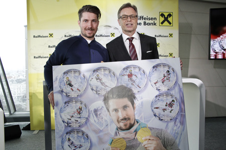 Pressegespräch mit Marcel Hirscher in Wien
