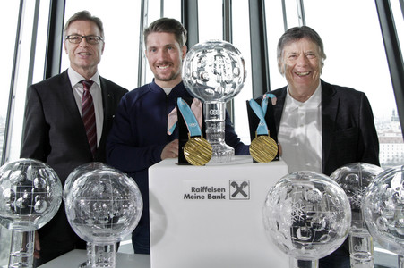 Pressegespräch mit Marcel Hirscher in Wien