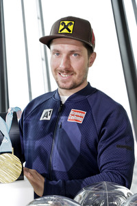 Pressegespräch mit Marcel Hirscher in Wien