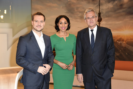 Fototermin 'ZDF-Mittagsmagazin' in Berlin