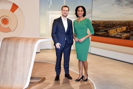 Fototermin 'ZDF-Mittagsmagazin' in Berlin