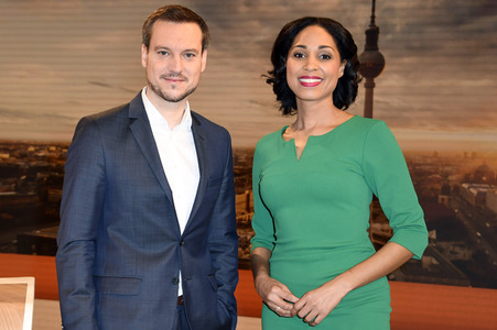 Fototermin 'ZDF-Mittagsmagazin' in Berlin