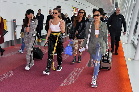 Ankunft von Little Mix in Tokio