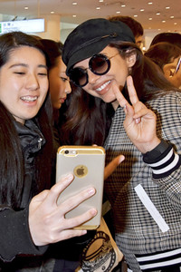 Ankunft von Little Mix in Tokio