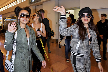 Ankunft von Little Mix in Tokio
