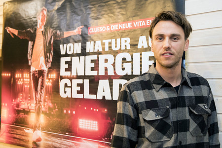 Werbepräsentation mit Clueso in Erfurt