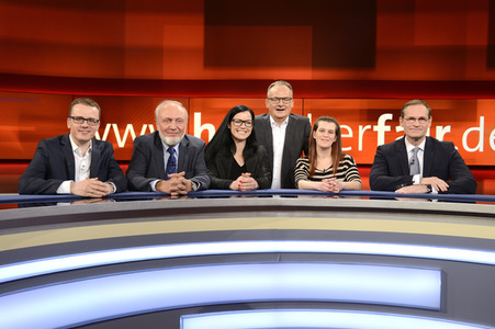 Talkshow 'hart aber fair' in Köln