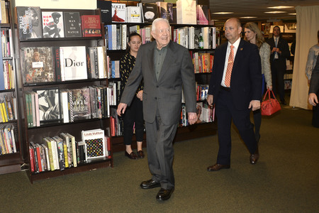 Buchsignierstunde mit Jimmy Carter in New York