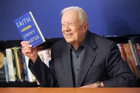 Buchsignierstunde mit Jimmy Carter in New York