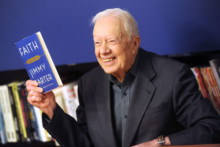 Buchsignierstunde mit Jimmy Carter in New York