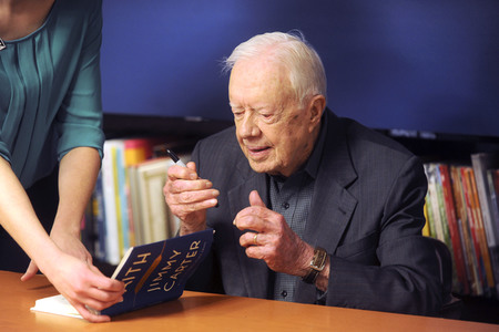 Buchsignierstunde mit Jimmy Carter in New York
