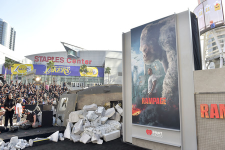 Filmpremiere 'Rampage - Big meets Bigger' in Los Angeles