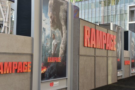 Filmpremiere 'Rampage - Big meets Bigger' in Los Angeles