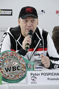 Pressekonferenz zum WBC-Titelkampft Eva Voraberger vs Nina Radovanovic in Wiener Neustadt