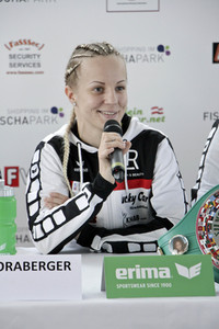 Pressekonferenz zum WBC-Titelkampft Eva Voraberger vs Nina Radovanovic in Wiener Neustadt