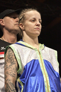 WBC WM-Boxkampf Eva Voraberger vs. Nina Radovanovic in Wiener Neustadt