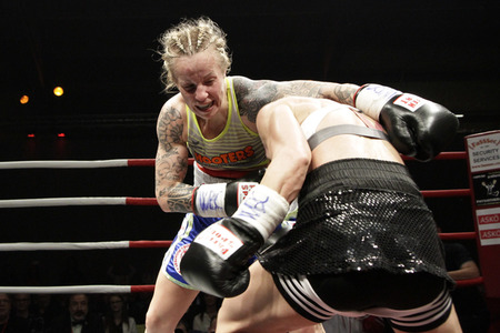 WBC WM-Boxkampf Eva Voraberger vs. Nina Radovanovic in Wiener Neustadt