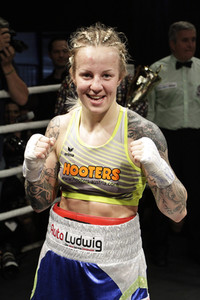 WBC WM-Boxkampf Eva Voraberger vs. Nina Radovanovic in Wiener Neustadt
