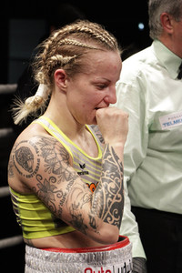WBC WM-Boxkampf Eva Voraberger vs. Nina Radovanovic in Wiener Neustadt