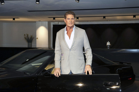 Fototermin mit David Hasselhoff in Berlin