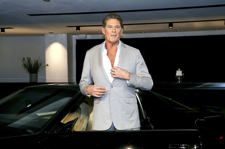 Fototermin mit David Hasselhoff in Berlin