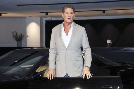 Fototermin mit David Hasselhoff in Berlin
