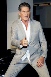 Fototermin mit David Hasselhoff in Berlin