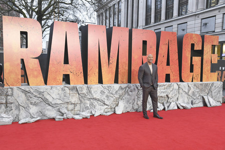 Filmpremiere 'Rampage - Big meets Bigger' in London