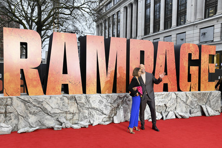 Filmpremiere 'Rampage - Big meets Bigger' in London