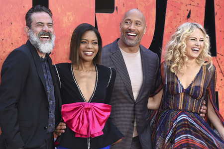 Filmpremiere 'Rampage - Big meets Bigger' in London