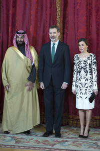 Empfang für Mohammed bin Salman in Madrid