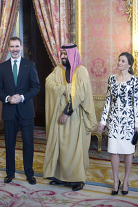 Empfang für Mohammed bin Salman in Madrid
