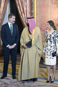 Empfang für Mohammed bin Salman in Madrid