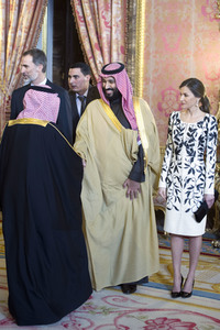 Empfang für Mohammed bin Salman in Madrid