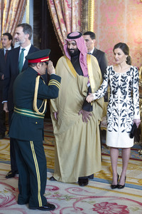 Empfang für Mohammed bin Salman in Madrid