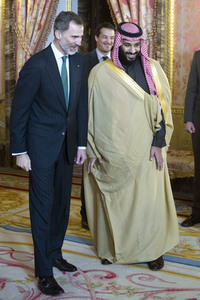 Empfang für Mohammed bin Salman in Madrid