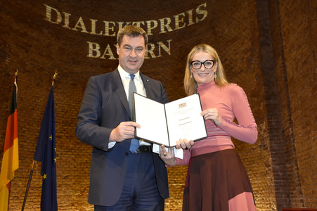 Dialektpreis Bayern 2018 in München