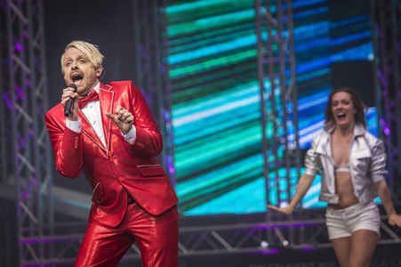 Liveshow 'Das große Schlagerfest - Die Party des Jahres 2018' in Halle