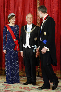Gala Dinner für Portugals Staatspräsident Marcelo Rebelo de Sousa in Madrid