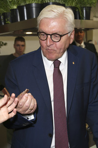 Frank-Walter Steinmeier besucht Berufsschulen in Hamburg