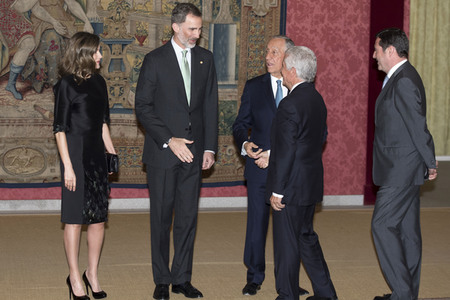 Empfang im Palacio Real El Pardo in Madrid