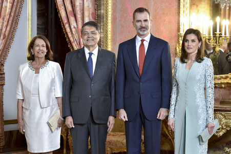 Lunch anlässlich der Verleihung des Premio Miguel de Cervantes in Madrid