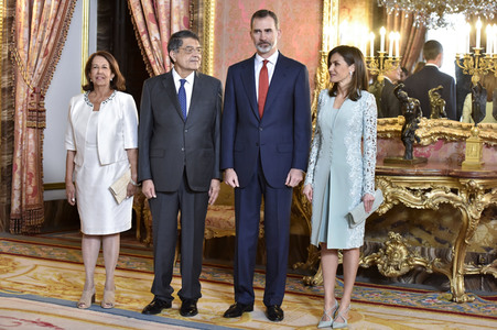 Lunch anlässlich der Verleihung des Premio Miguel de Cervantes in Madrid