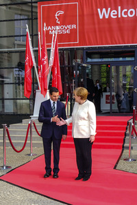 Eröffnungsfeier der Hannover Messe 2018