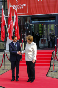 Eröffnungsfeier der Hannover Messe 2018