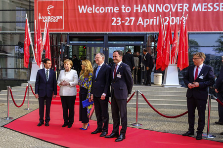 Eröffnungsfeier der Hannover Messe 2018
