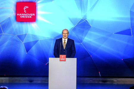 Eröffnungsfeier der Hannover Messe 2018