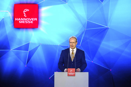 Eröffnungsfeier der Hannover Messe 2018