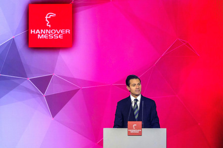 Eröffnungsfeier der Hannover Messe 2018
